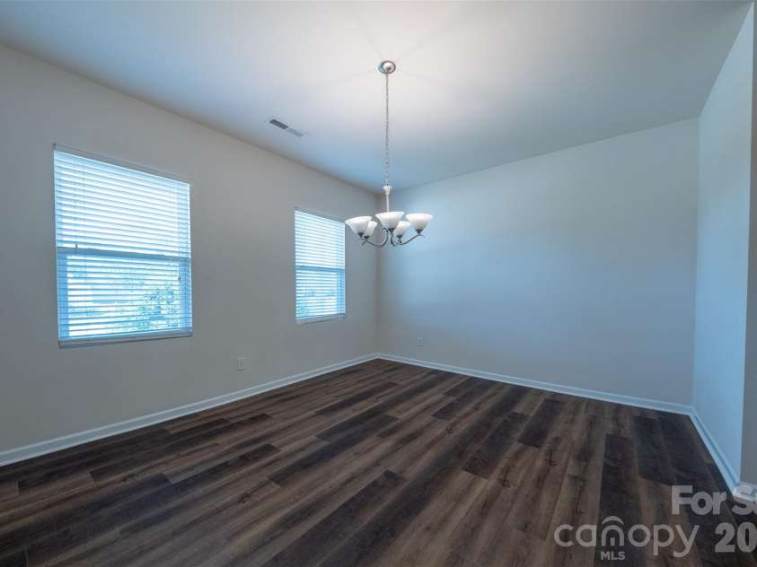 3006 Houndscroft Road, Indian Trail, NC 28079.  MLS# CAR4384765, YatesRealty ID 26373. Dinning room
