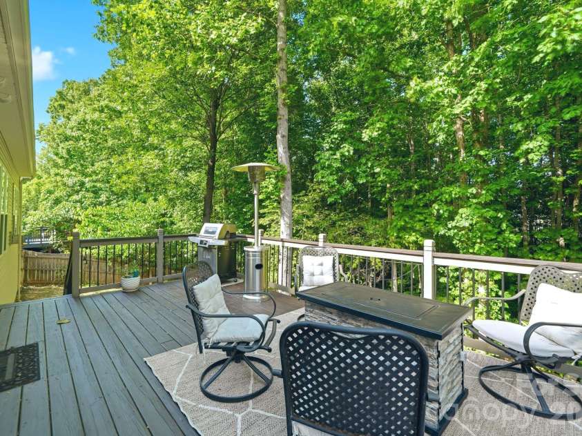 3014 Sterling Court, Indian Land, SC 29707.  MLS# CAR4381739, YatesRealty ID 26383. Upper Level Deck off Kitchen