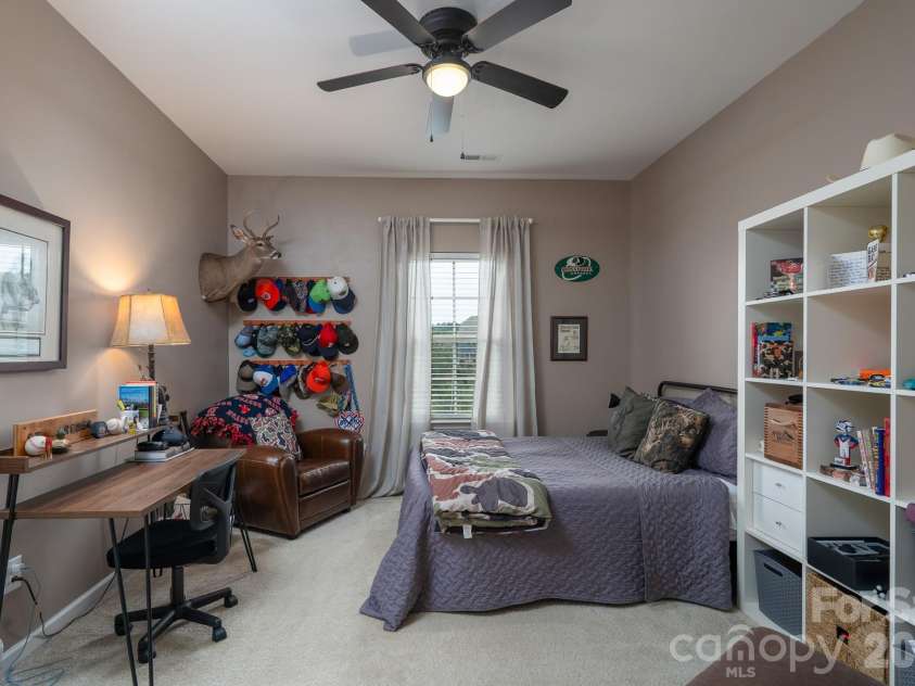 858 Double Oak Lane, Concord, NC 28025.  MLS# CAR4378492, YatesRealty ID 26385. Bedroom 3