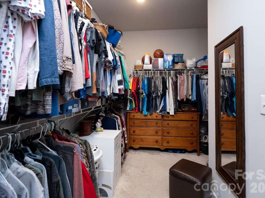 858 Double Oak Lane, Concord, NC 28025.  MLS# CAR4378492, YatesRealty ID 26385. Primary Closet