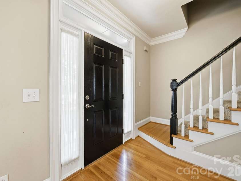805 Celbridge Court, Charlotte, NC 28270.  MLS# CAR4386155, YatesRealty ID 26389. Foyer