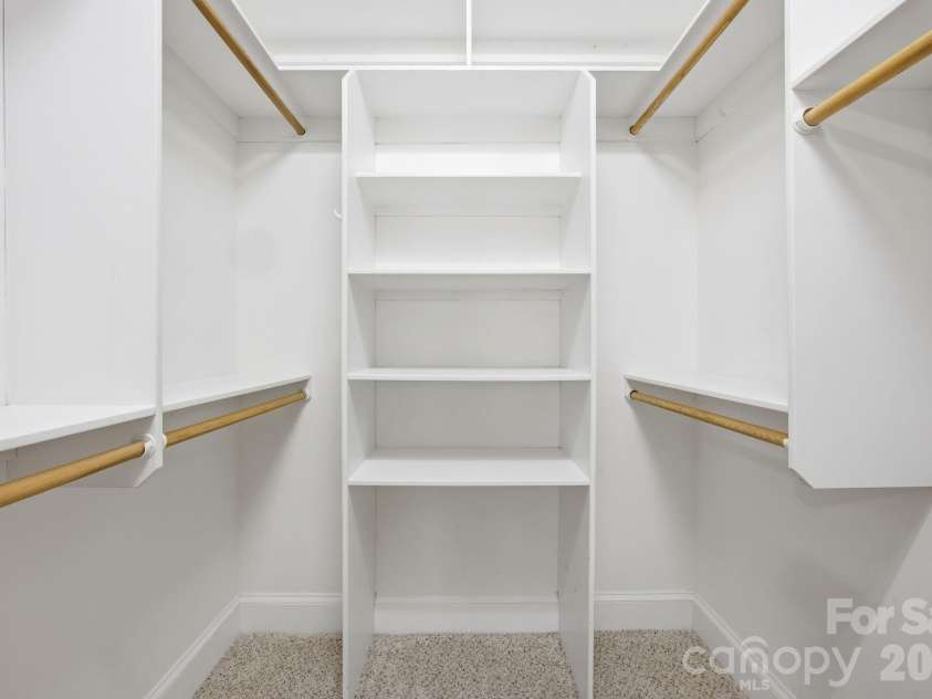 805 Celbridge Court, Charlotte, NC 28270.  MLS# CAR4386155, YatesRealty ID 26389. Primary Closet with Organizers