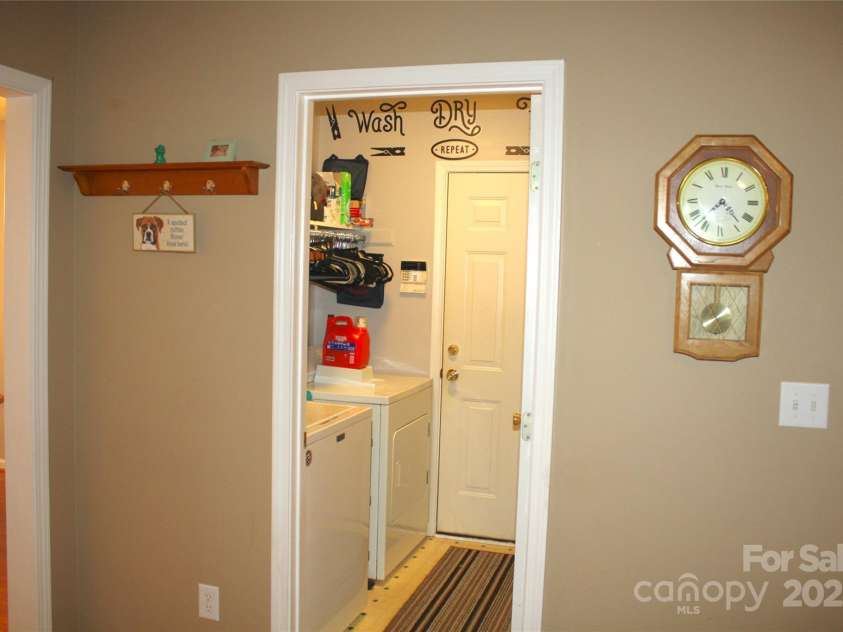 107 Prestwick Court, Salisbury, NC 28146.  MLS# CAR4314400, YatesRealty ID 2639. Laundry