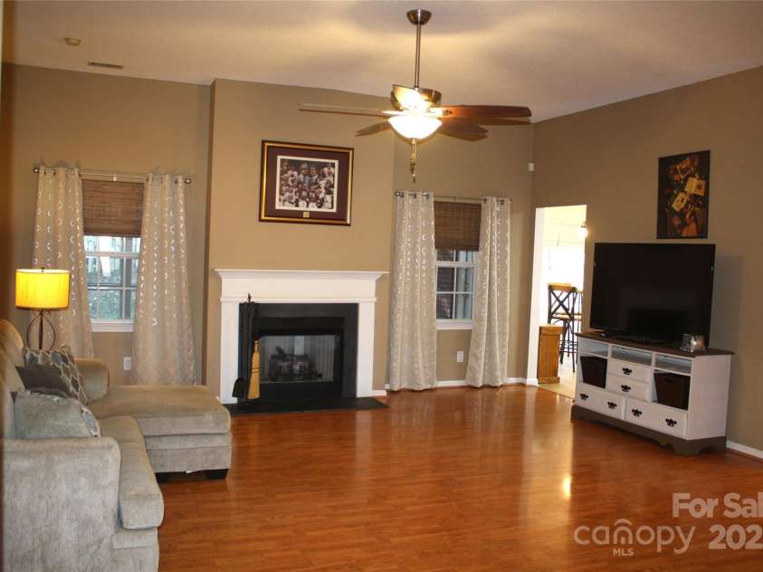 107 Prestwick Court, Salisbury, NC 28146.  MLS# CAR4314400, YatesRealty ID 2639. Living room
