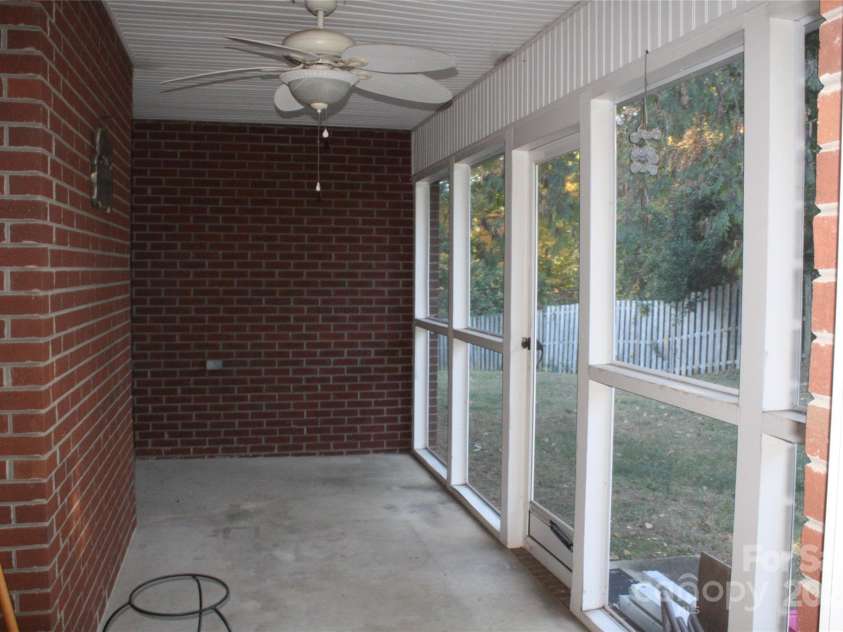 107 Prestwick Court, Salisbury, NC 28146.  MLS# CAR4314400, YatesRealty ID 2639. Screened back porch