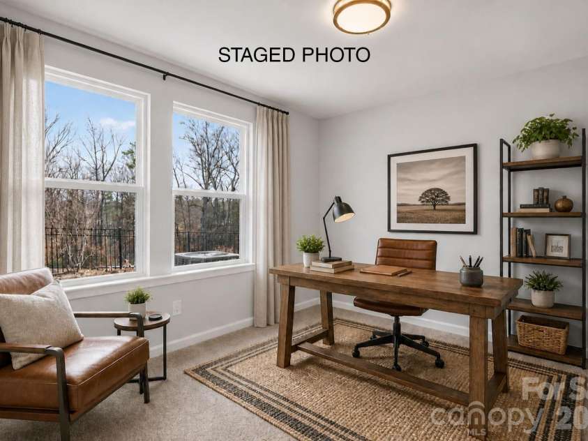 212 Ferebee Place, Charlotte, NC 28213.  MLS# CAR4335439, YatesRealty ID 2639. Bedroom 3 (1st Floor) *Virtually Staged*