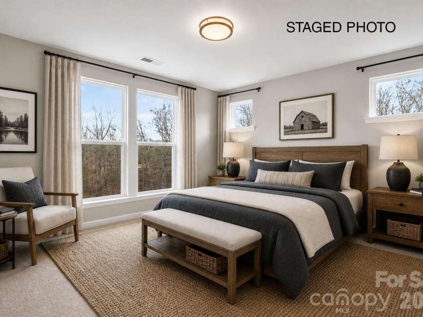 212 Ferebee Place, Charlotte, NC 28213.  MLS# CAR4335439, YatesRealty ID 2639. Premier Bedroom *Virtually Staged*