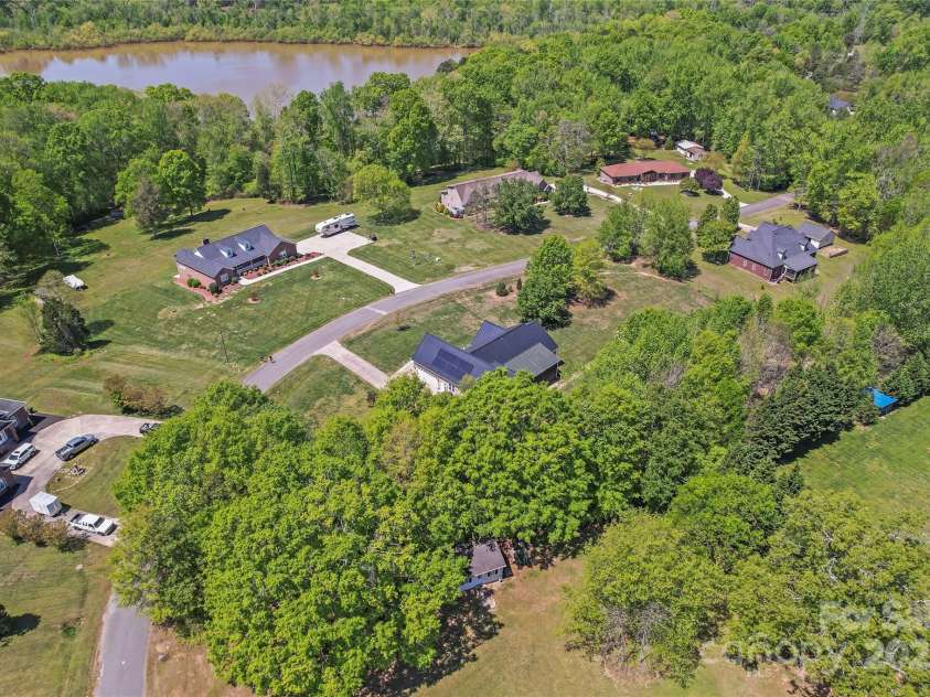 520 Steeple Chase Trail, Salisbury, NC 28144.  MLS# CAR4248433, YatesRealty ID 26390. Back of home