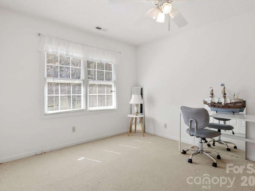 145 Fox Glen Drive, Arden, NC 28704.  MLS# CAR4134713, YatesRealty ID 26394. Second guest bedroom on 2nd level - use as office