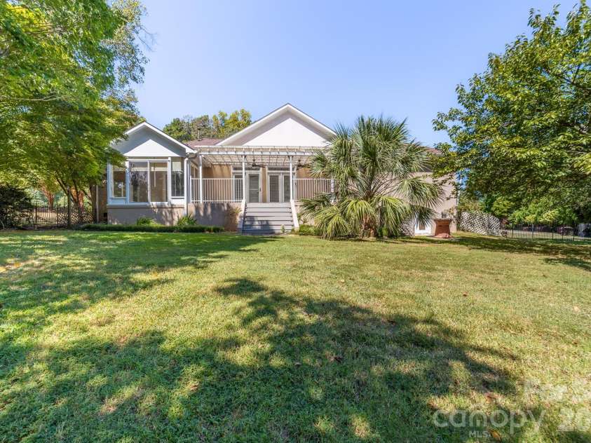 20127 Chapel Point Lane, Cornelius, NC 28031.  MLS# CAR4423446, YatesRealty ID 26399. Rear elevation