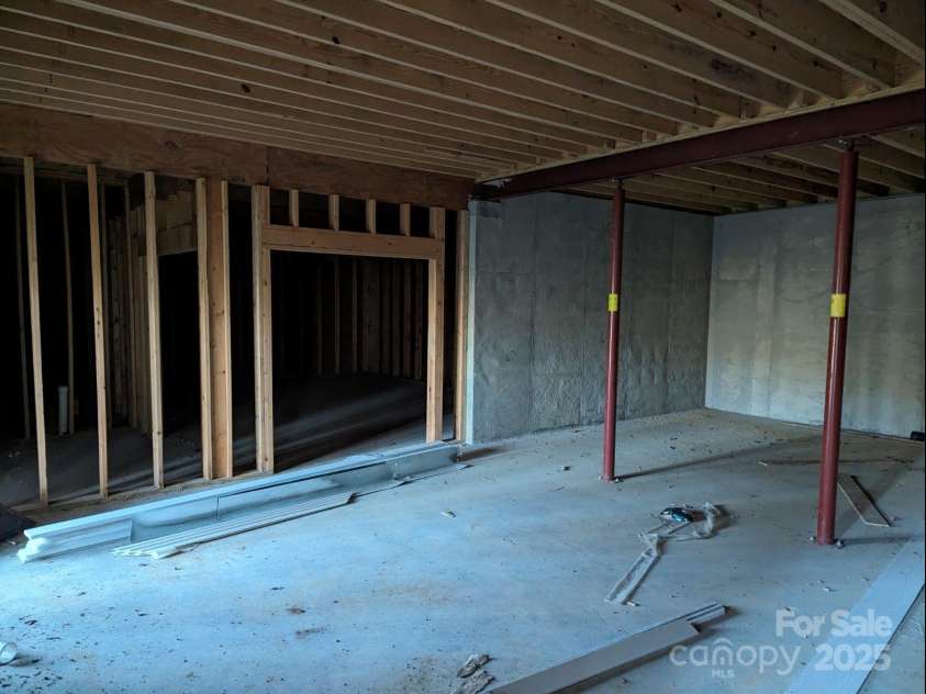 1605 Golden Road, Lake Toxaway, NC 28747.  MLS# CAR4179199, YatesRealty ID 264. Basement