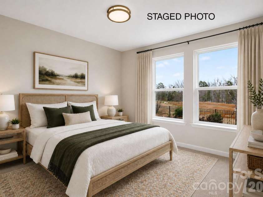 228 Ferebee Place, Charlotte, NC 28213.  MLS# CAR4335382, YatesRealty ID 2640. Bedroom 3 (1st Floor) *Virtually Staged*