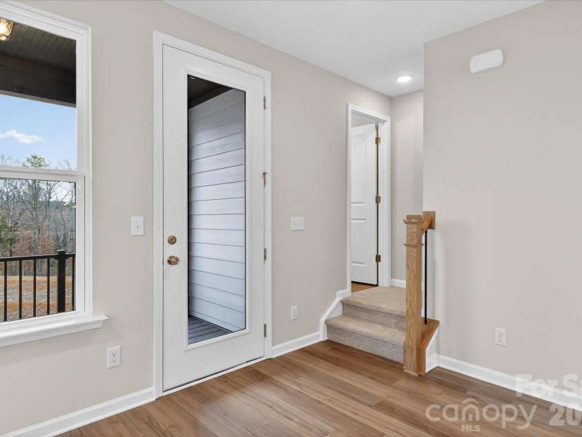 228 Ferebee Place, Charlotte, NC 28213.  MLS# CAR4335382, YatesRealty ID 2640. Covered Terrace Entry