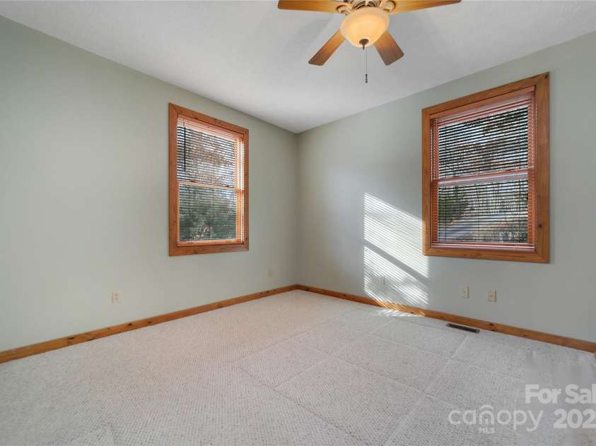 42 Tsitsi Court, Brevard, NC 28712.  MLS# CAR4326496, YatesRealty ID 2641. 3rd bedroom