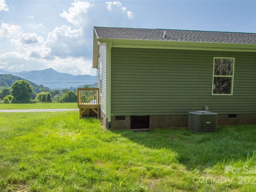 32 Bright Street, Waynesville, NC 28786.  MLS# CAR4280636, YatesRealty ID 26415. Views from the backyard