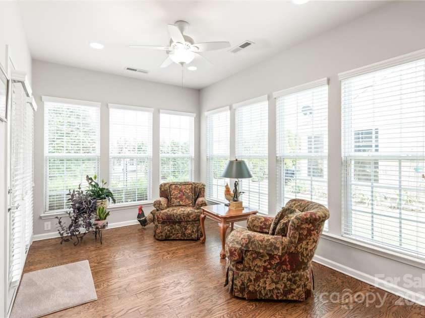 1036 Mesa Verde Drive, Indian Land, SC 29707.  MLS# CAR4279950, YatesRealty ID 26419. Sunroom