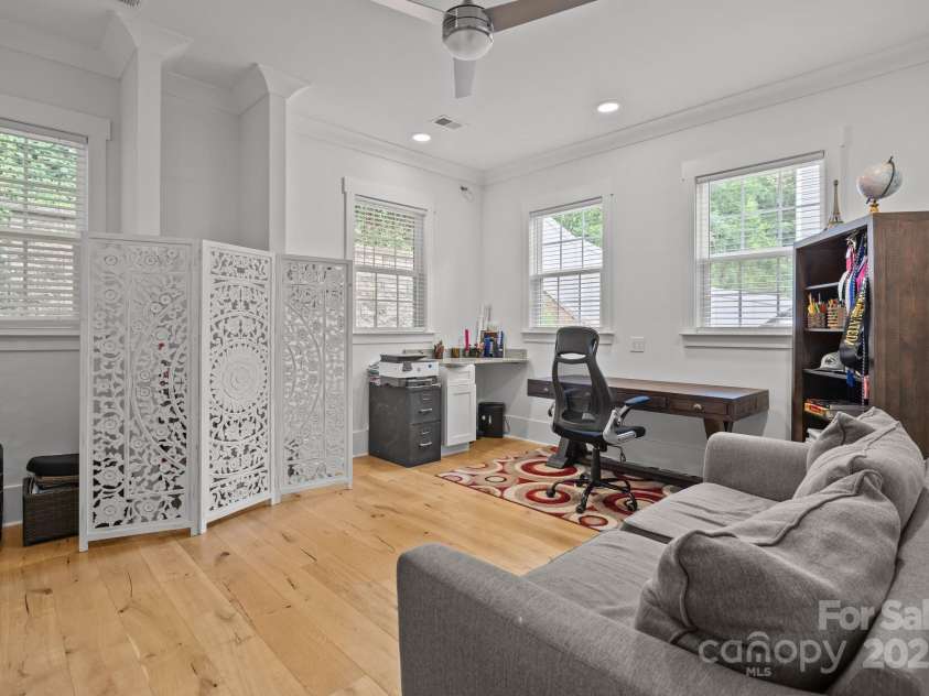 2117 Middlebridge Court, Fort Mill, SC 29715.  MLS# CAR4270419, YatesRealty ID 2642. Rear office/study, main level