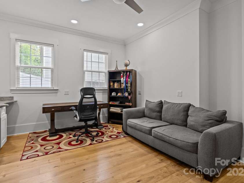 2117 Middlebridge Court, Fort Mill, SC 29715.  MLS# CAR4270419, YatesRealty ID 2642. Rear office/study, main level