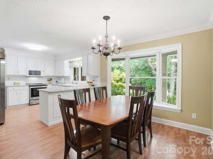 201 Hickory Hill Lane, Stanley, NC 28164.  MLS# CAR4387787, YatesRealty ID 26425. Kitchen & Dining Made for Gathering