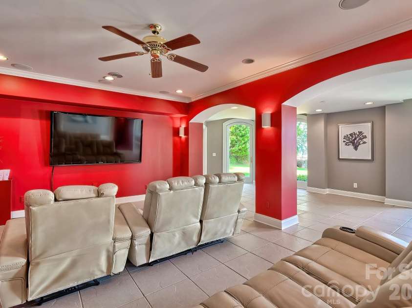1252 Morning Shore Drive, Lexington, SC 29072.  MLS# CAR4313174, YatesRealty ID 2643. Theater Room with Surround Sound