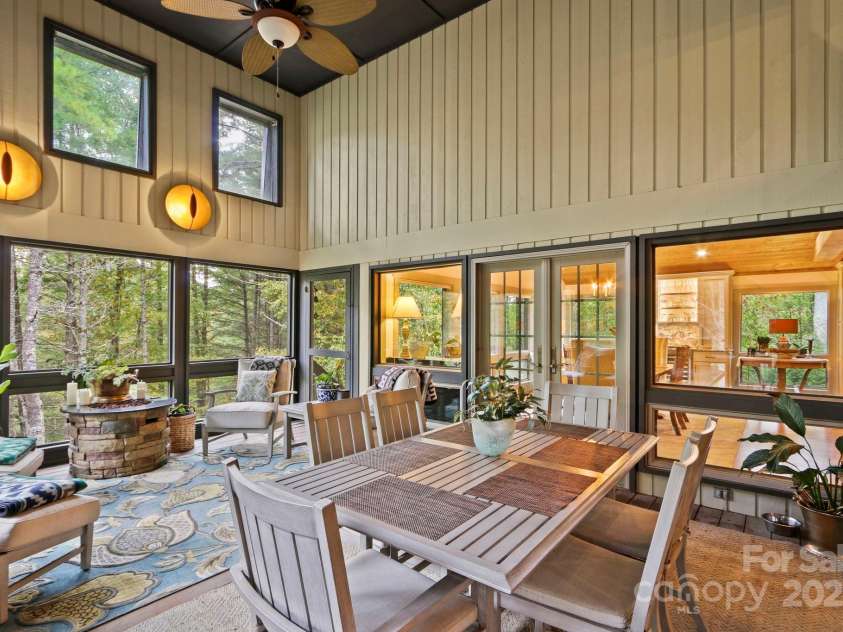 198 Little Harbour None, Vilas, NC 28692.  MLS# CAR4304013, YatesRealty ID 2643. Sunroom off living & dining areas
