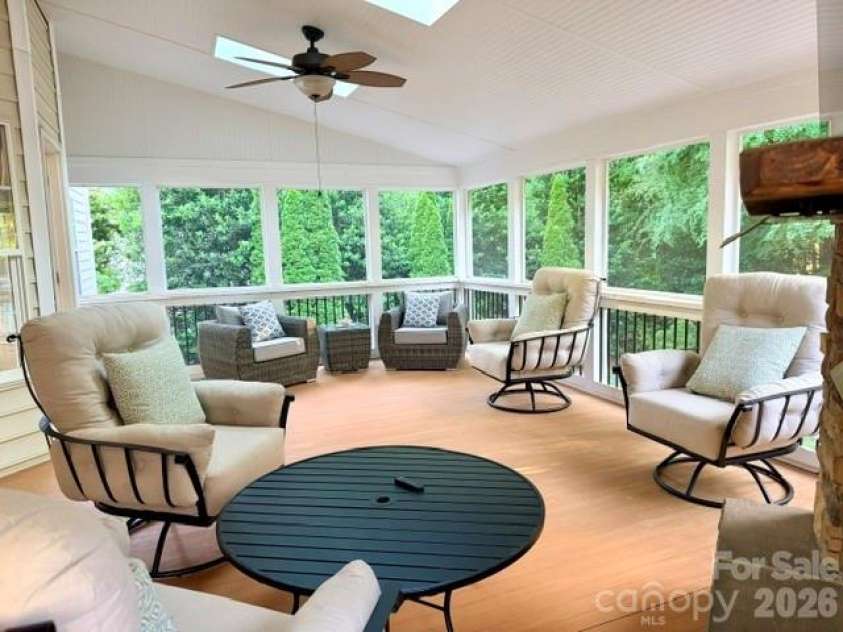20131 Tailwind Lane, Cornelius, NC 28031.  MLS# CAR4381128, YatesRealty ID 26441. Very spacious covered porch