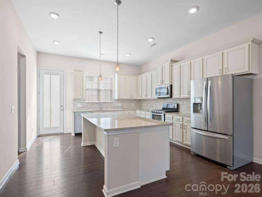 1112 Doveridge Street, Charlotte, NC 28273.  MLS# CAR4358560, YatesRealty ID 26444. Kitchen with large island.