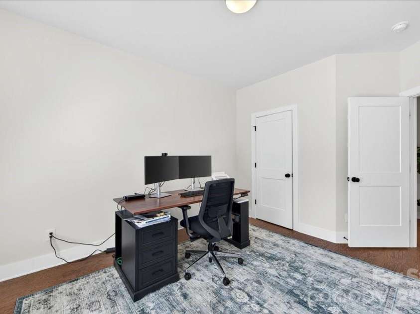 334 Armour Street, Davidson, NC 28036.  MLS# CAR4379254, YatesRealty ID 26445. Ground level bedroom