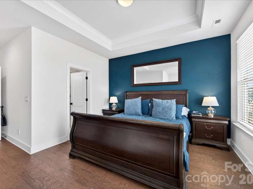 334 Armour Street, Davidson, NC 28036.  MLS# CAR4379254, YatesRealty ID 26445. Primary bedroom