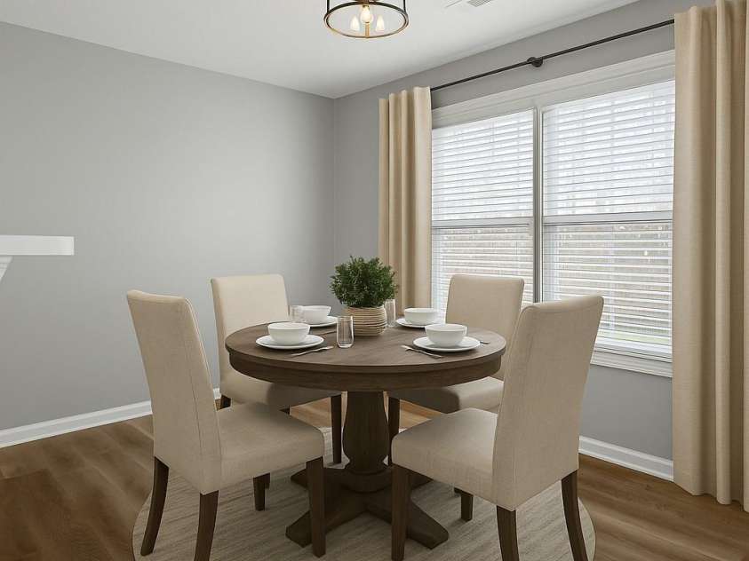 7621 Rolling Meadows Lane, Huntersville, NC 28078.  MLS# CAR4282500, YatesRealty ID 26448. VIRTUALLY STAGED BREAKFAST ROOM
