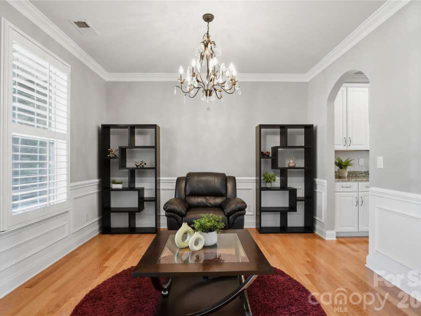 5068 Gladiola Way, Tega Cay, SC 29708.  MLS# CAR4371623, YatesRealty ID 26455. Dinning room/formal living room
