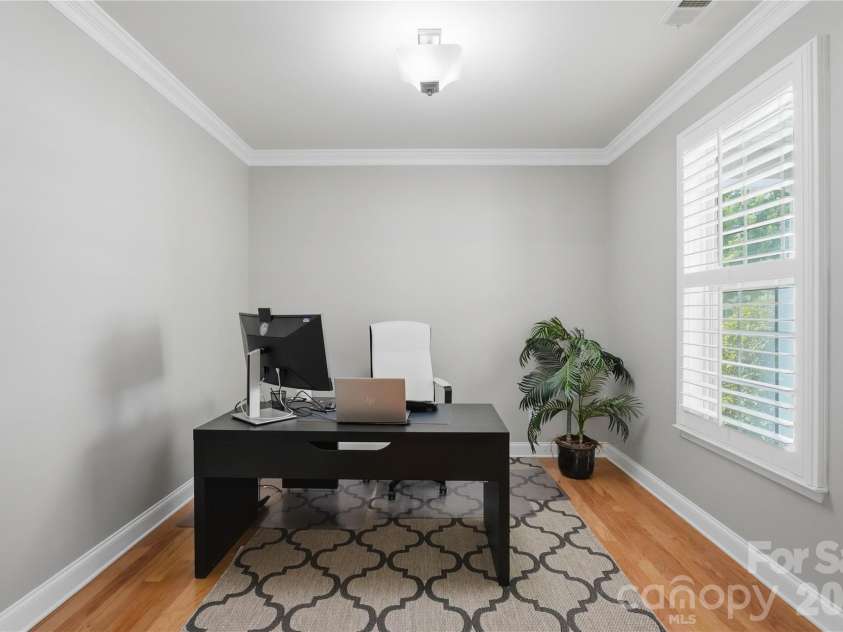 5068 Gladiola Way, Tega Cay, SC 29708.  MLS# CAR4371623, YatesRealty ID 26455. Office with French doors