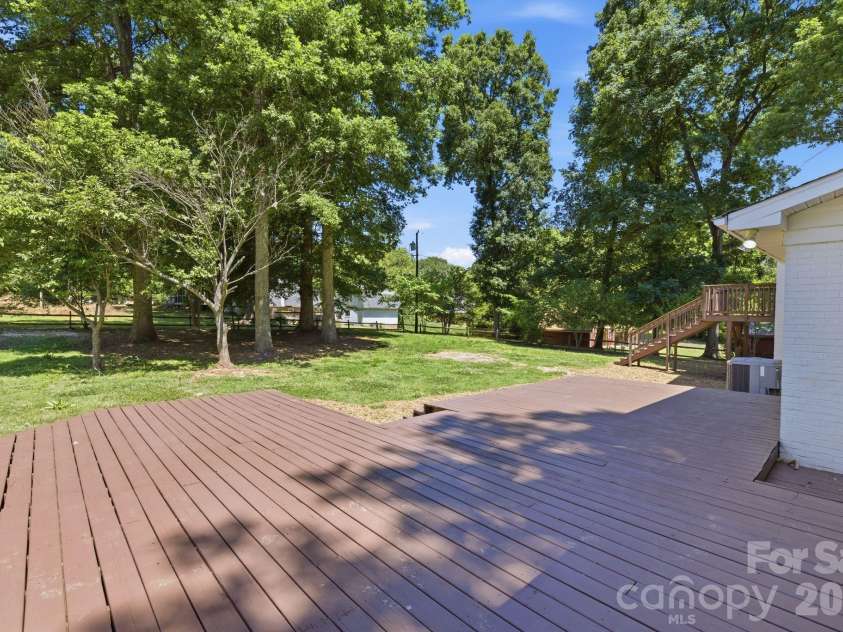2168 Dartwood Drive, Concord, NC 28027.  MLS# CAR4383054, YatesRealty ID 26460. Rear Deck