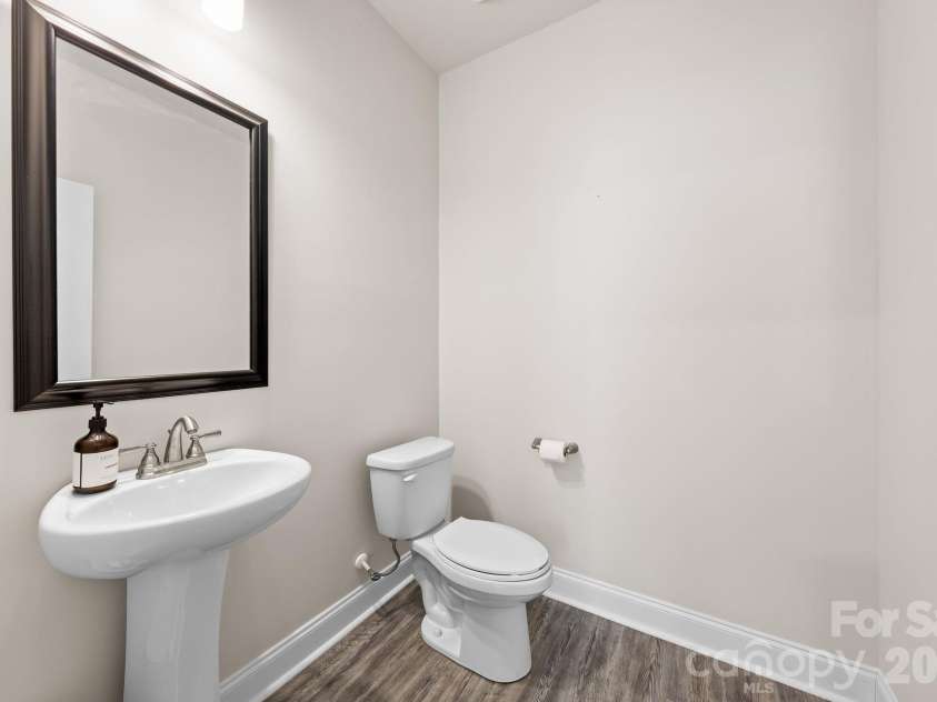 411 Hickory View Drive, Rock Hill, SC 29732.  MLS# CAR4416534, YatesRealty ID 26478. Downstairs Powder Room