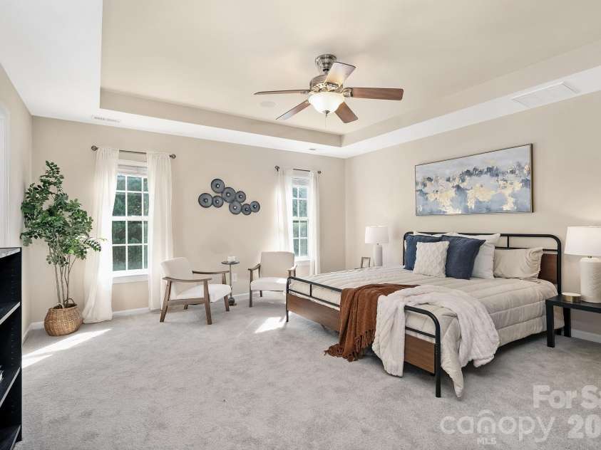 5110 Dragonfly Lane, Charlotte, NC 28277.  MLS# CAR4382717, YatesRealty ID 26480. Master Bedroom