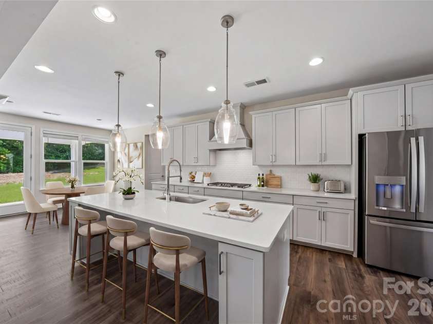 2318 Excalibur Drive, Indian Land, SC 29707.  MLS# CAR4383670, YatesRealty ID 26482. Kitchen (Virtually Staged)