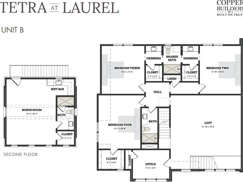 226 Laurel Avenue, Charlotte, NC 28207.  MLS# CAR4276462, YatesRealty ID 26489. Unit B - Second Floor