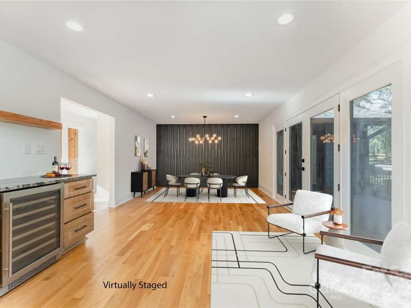 4901 Pine Ridge Road, Charlotte, NC 28226.  MLS# CAR4278391, YatesRealty ID 26490. Open Dining and Bar Area