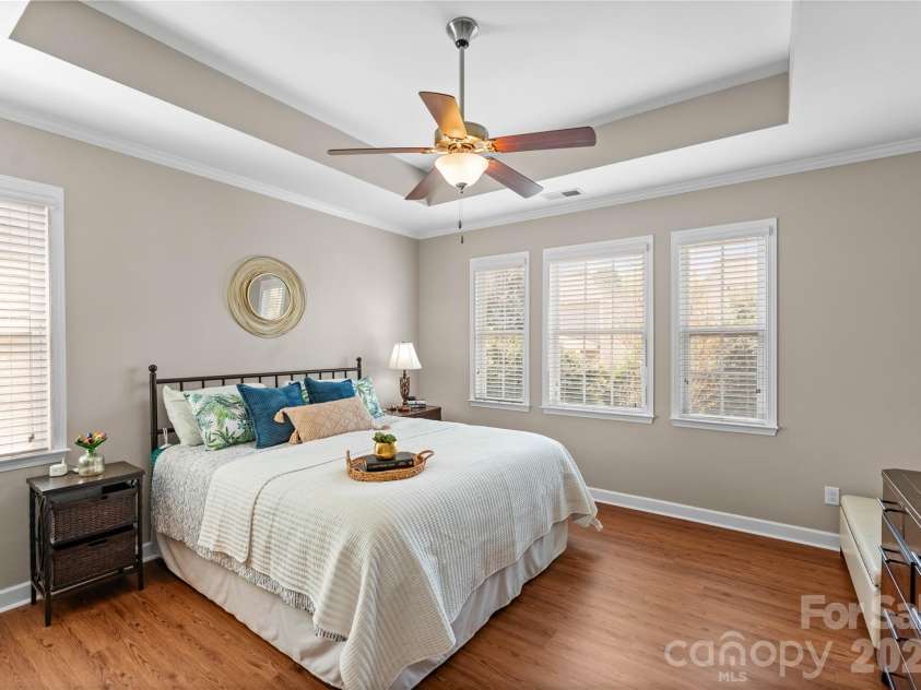 596 Rosemary Lane, Tega Cay, SC 29708.  MLS# CAR4359622, YatesRealty ID 26497. Primary Bedroom