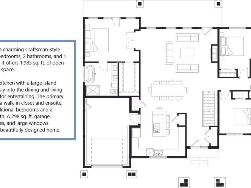 0 Conroy Court, Lenoir, NC 28645.  MLS# CAR4237982, YatesRealty ID 265. TB Builder Floorplan