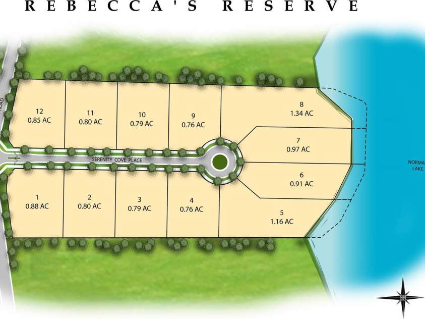 07 Serenity Cove Place, Denver, NC 28037.  MLS# CAR4310291, YatesRealty ID 265. Site Plan