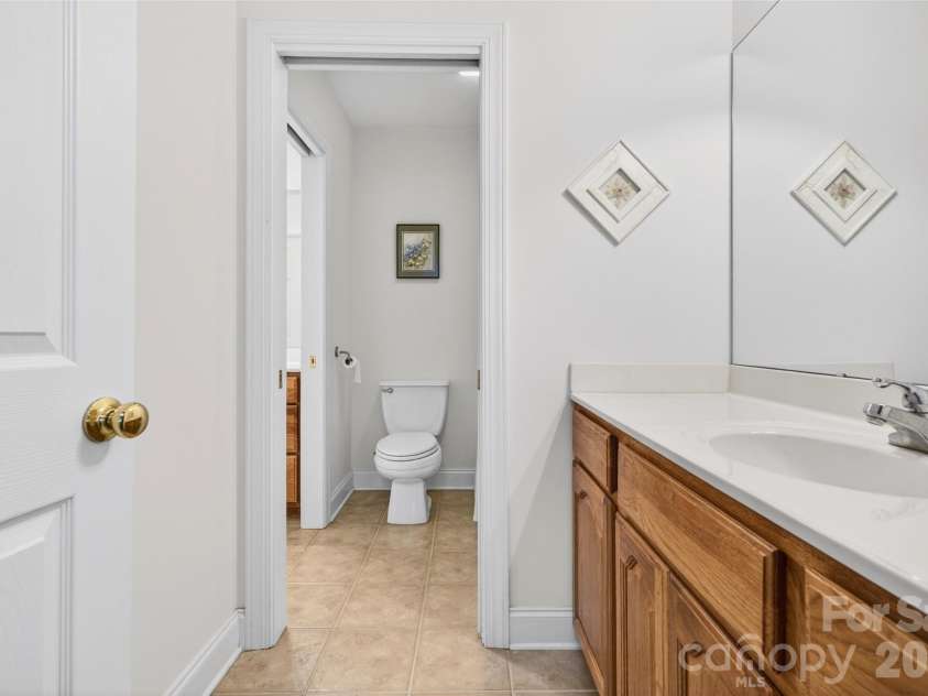 3889 Granite Street, Terrell, NC 28682.  MLS# CAR4367523, YatesRealty ID 26502. Hall bathroom has separate vanity