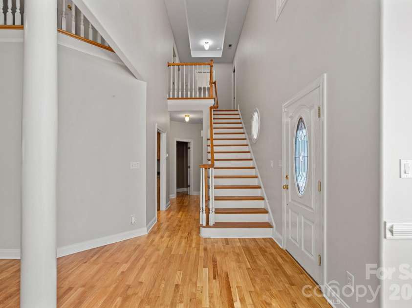 3889 Granite Street, Terrell, NC 28682.  MLS# CAR4367523, YatesRealty ID 26502. Looking toward front door and steps