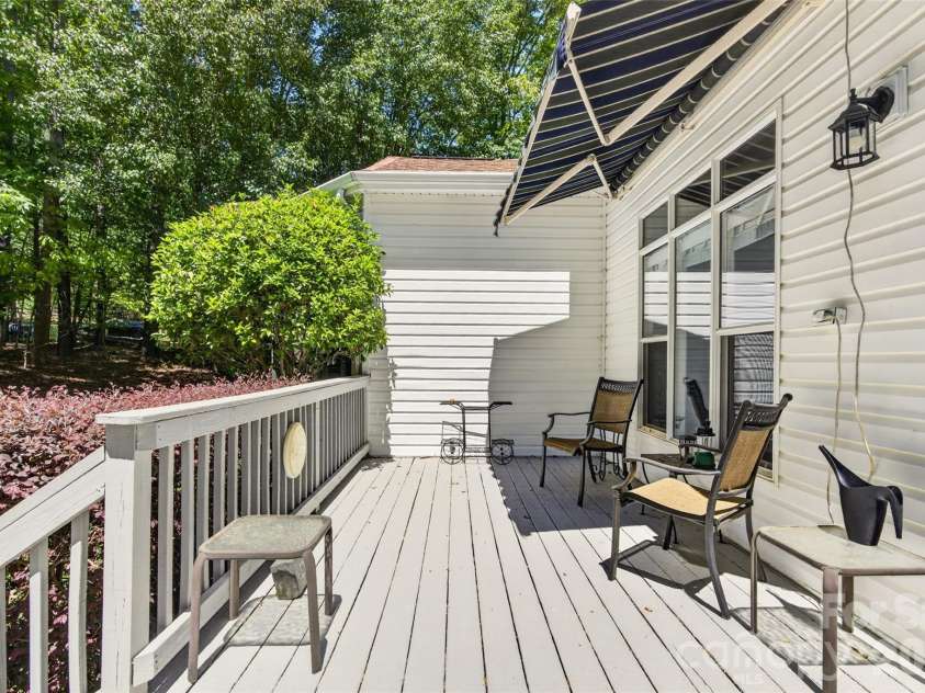 3889 Granite Street, Terrell, NC 28682.  MLS# CAR4367523, YatesRealty ID 26502. Spacious Deck with retractable awning! Has remote!