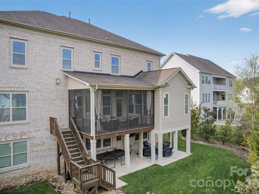 2166 Stratton Place, Fort Mill, SC 29708.  MLS# CAR4370672, YatesRealty ID 26503. Rear Exterior