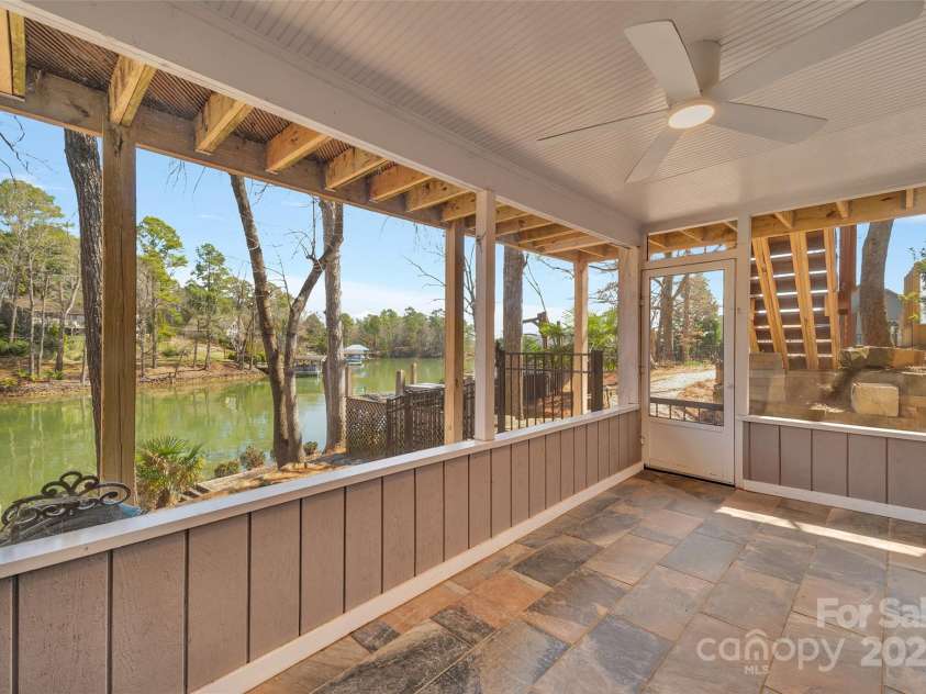 1077 Gauguin Lane, Tega Cay, SC 29708.  MLS# CAR4219217, YatesRealty ID 2651. Screen Porch