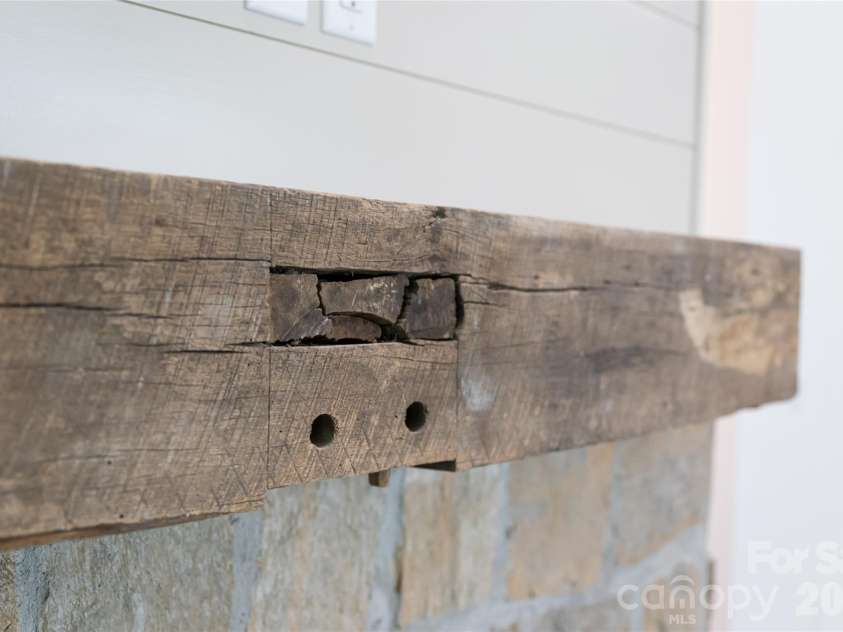 110 Unadilla Avenue, Asheville, NC 28803.  MLS# CAR4249602, YatesRealty ID 2651. Fireplace mantle