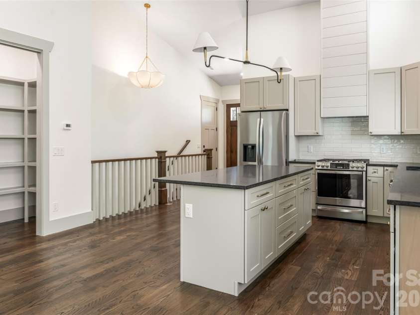 110 Unadilla Avenue, Asheville, NC 28803.  MLS# CAR4249602, YatesRealty ID 2651. Kitchen and pantry