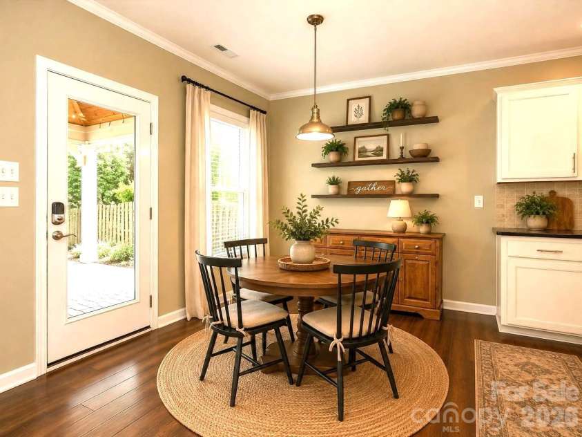 15788 Reynolds Drive, Indian Land, SC 29707.  MLS# CAR4381137, YatesRealty ID 26515. Breakfast area virtual staged