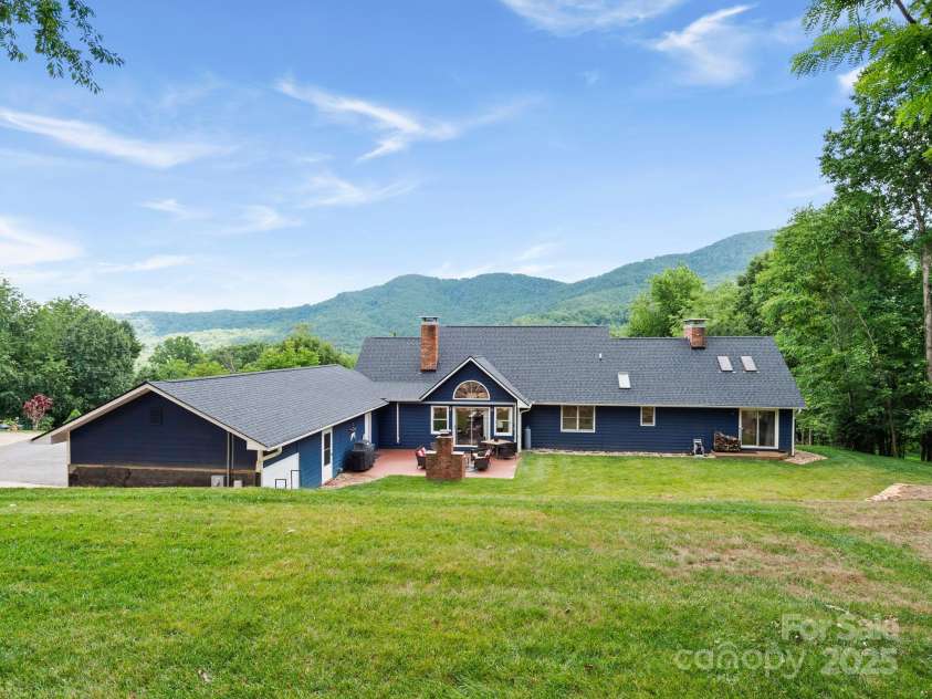 3 Neighborly Drive, Candler, NC 28715.  MLS# CAR4279454, YatesRealty ID 26517. Back View